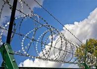 Eco Friendly Cross Razor Wire Hot Dipped Galvanized For Fence 5-25kg / Roll