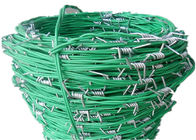 25KG 400M PVC Coated Barbed Wire Fence Wire Mesh Fence 1.6mm - 2.8mm Dia