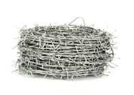 14 Gauge Galvanized Security Barbed Wire Plastic Barbed Wire Security Fence