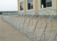 Galvanised Barbed BTO 22 Razor Wire Rust Resistance Concertina Wire For Prison