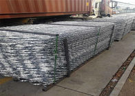 Custom Hot Dipped Galvanized Welded Barbed Wire Mesh Protection Fence Panel
