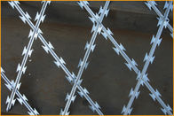 Single Flat Wrap Welded Razor Mesh Barbed Wire Galvanized Wire Mesh Long Life