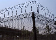 Anti Rust Flat Wrap Razor Wire Fence With Beeline Razor Barbed Wire