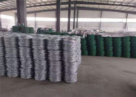 Stainless Steel Security Barbed Wire Electro Galvanized Or PVC Coated