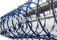 Anti Rust Powder Coated Concertina Razor Barbed Wire For Welded Razor Fence