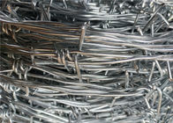 Galvanized Security Barbed Wire Iowa Type Traditional Not Razor Type