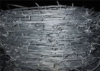 2.3mm * 2.3mm 4 Point Prison Barbed Wire 20kg Per Roll On Pallet Packing