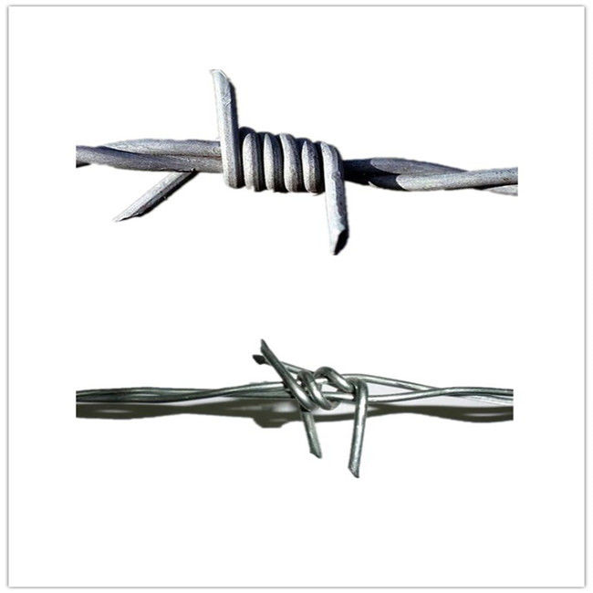 Border Protection Galvanized Security Barbed Wire Steel ASTM Standards