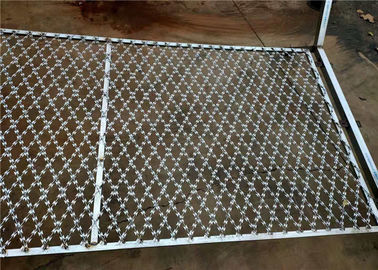 Razor Mesh Welded Razor Wire Mesh Fence Panel For Protective Fence Prison Fence