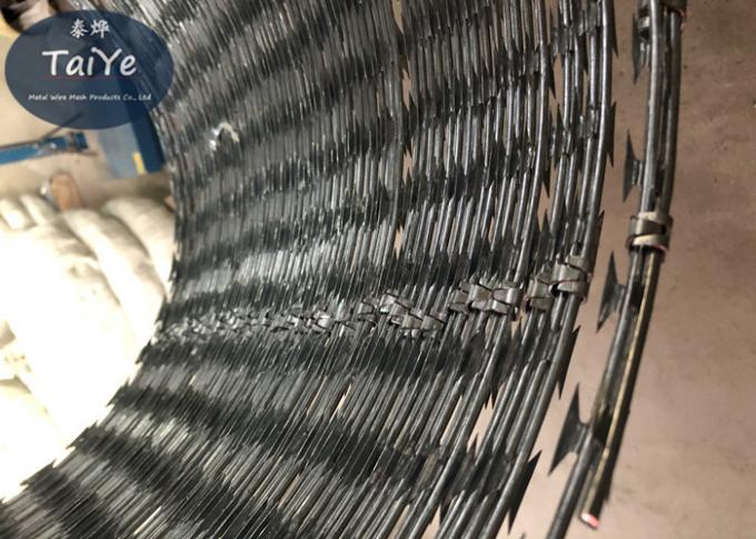 Barbed Wire Razor Wire Clip Low Cost Barbed Wire Fasteners Clips Corrosion Resistant For Razor Wire ...