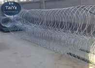 High Spines Mobile Security Barrier Police Use Anti Rust Security Razor Wire