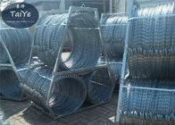 Double Lined Thorn Razor Wire Coil High Strength  Simple To Handle