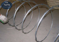 Cross Razor Type Blade Wire Fencing Galvanized Surface Treatment