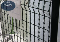 Different Customized Color PVC Coated Wire Mesh Good Appearance With Frame