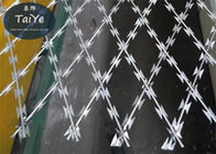Military Fields Welded Wire Mesh Fence Strong Razor Blade Wire Fence