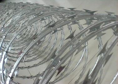 Galvanized Bto22 Razor Barbed Wire For Wire Fencing