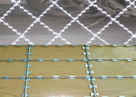 BTO -22 Razor Barbed Wire With Post For Wire Mesh Fencing
