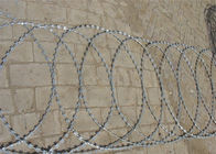450mm Coil Blade Width 22mm Flat Razor Wrap Wire Coils For Fence Barrier