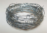 12 Gauge Galvanized Barbed Iron Border Fence Wire For Wire Fencing ISO9001 Passed