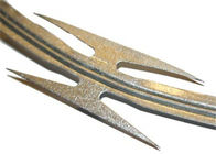 ISO Galvanized Barbed Wire Of Razor Blade , Concertina Wire Fencing