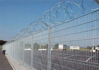 ISO Galvanized Razor Wire Fencing , Security Barbed Wire BTO -22 BTO -11 BTO -30