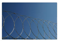 Flat Wrap Coiled Razor Wire Hdg Hot Dipped Galvanized For Security Barrier