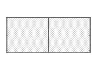 Zinc Coated Chain Link Fence Diamond Rhombus Type On Playground Long - Life