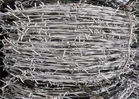 Tata Zinc Coated Security Barbed Wire For Fencing , Prison Barbed Wire