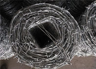 Price Meter Security Barbed Wire In Egypt Zinc Coated 15kg / Coil Weight