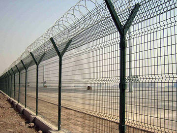 Galvanized Razor Blade Wire Fence Use For Prison And Key Project Protection