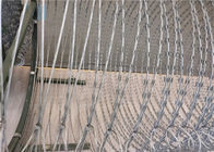 Longlife Concertina Razor Wire Fittings With Clips For Razor Barbed Wire