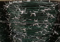 4&quot; PVC Coated Security Barbed Wire With Main Wire Galvanized To Austrialia