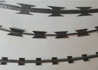 10 Kg / Coil Concertina Razor Barbed Wire With Different Blade Wire