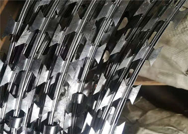 Twisted Strand Concertina Razor Barbed Wire Fencing Barbed Wire Mesh