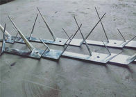 Metal Fencing Wall Security Spikes Anti Theft 1.25m Length 2mm Thickness