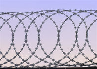 Concertina Flat Wrap Razor Wire Use On Top Of Fence Or Concrete Wall