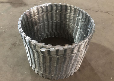 60cm Helical Barbed Galvanized Steel BTO 22 Razor Wire