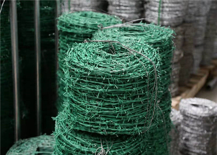 Pvc Coated Iron Security Barbed Wire For Airport Prison Security Fence
