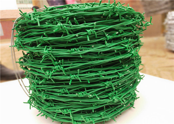 PVC Coated Barbed Iron Wire High Security Wire Fence Gaucho Barbed Wire