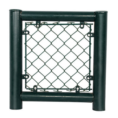 3.8mm 50mm * 50mm Pvc Coated Chain Link Fence 2m * 10m Per Roll